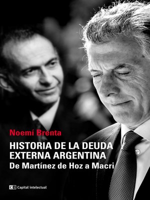 cover image of Historia de la deuda externa argentina